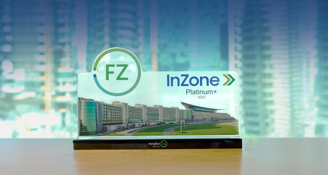 Meydan Free Zone Platinum+ 2025 Award