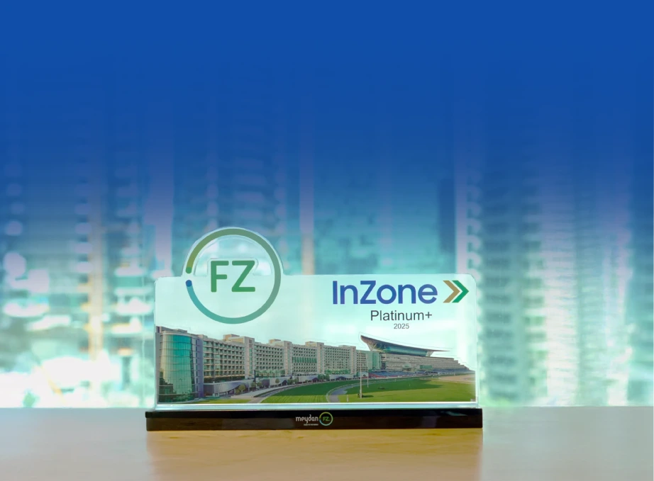 Meydan Free Zone Platinum+ 2025 Award