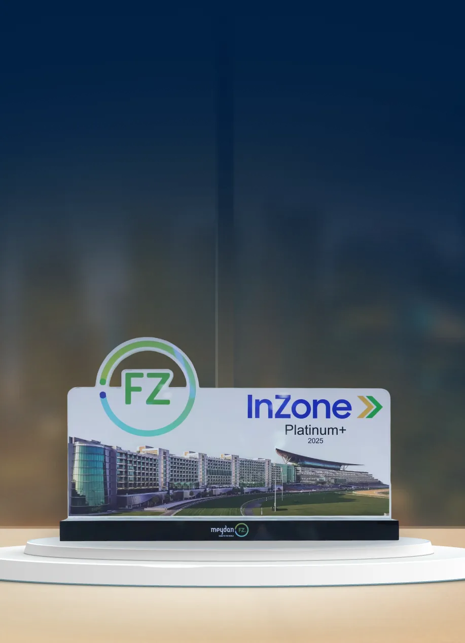 Meydan Free Zone Platinum+ 2025 Award